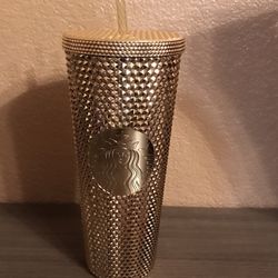 Venti Gold Starbucks Tumbler