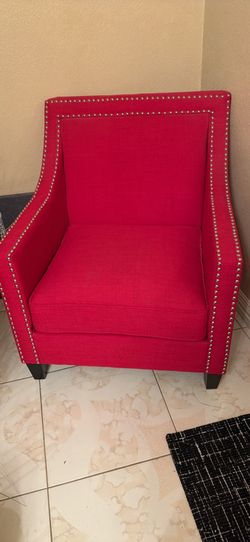 Red Accent Chair