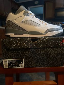 Air Jordan Spizike Low 'Cool Grey White'