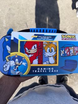 Sonic the Hedgehog gaming travel case