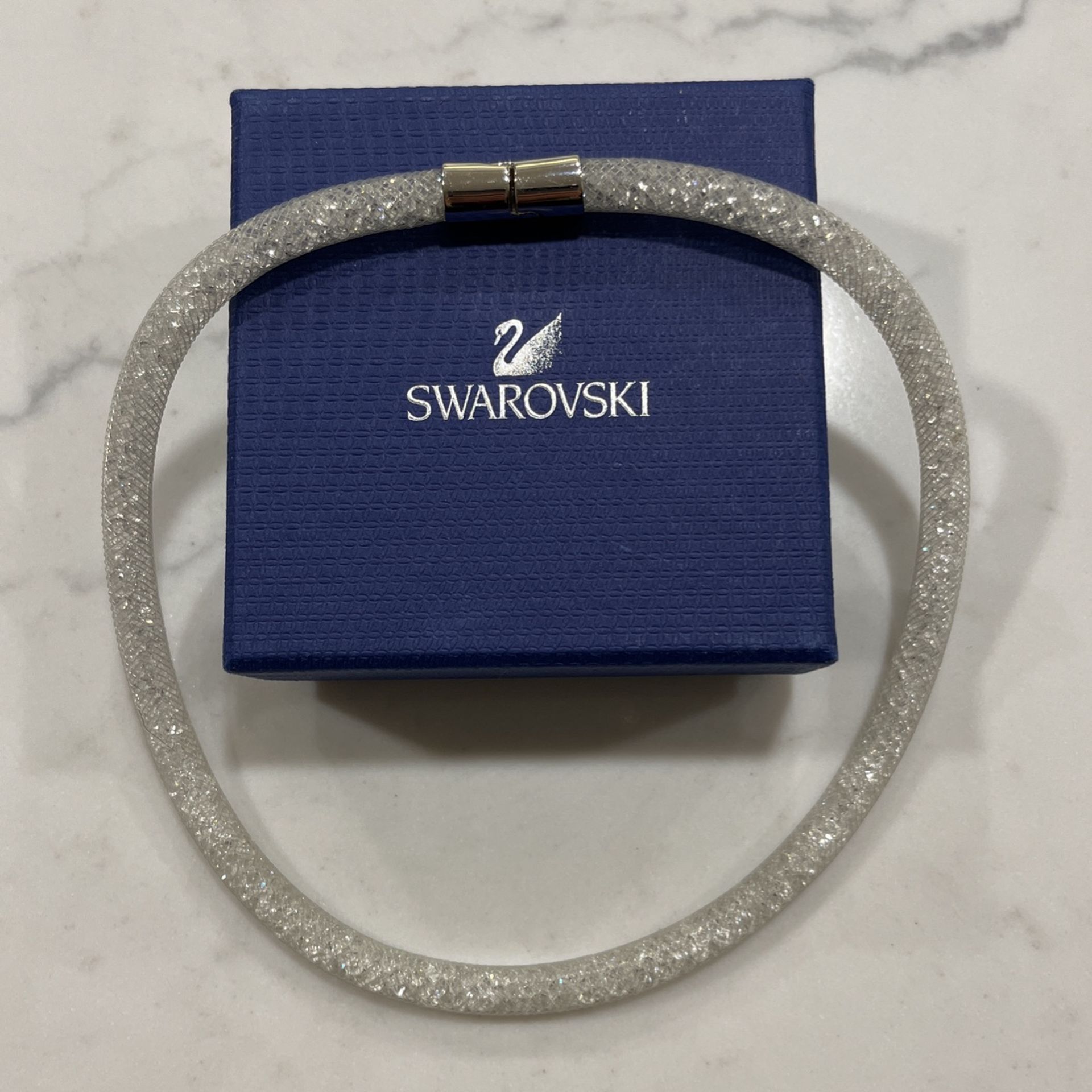 Swarovski White Crystal Choker