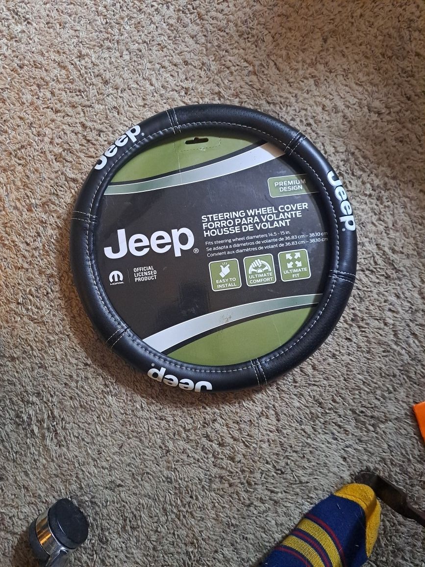 Jeep Steering Wheel Cover Brand New