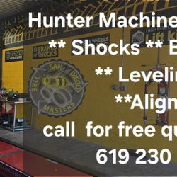 📞  619 230 52 01 CALL FOR FREE QUOTE , SUSPENSION,  BRAKES , ALIGNMENT !! 🐝 🛞  