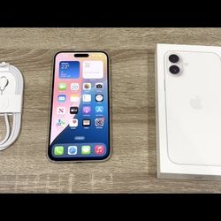 NEW APPLE IPHONE 16 128GB UNLOCKED VERIZON AT&T T-MOBILE CRICKET METRO