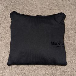Fear Of God Essential Black Hoodie 