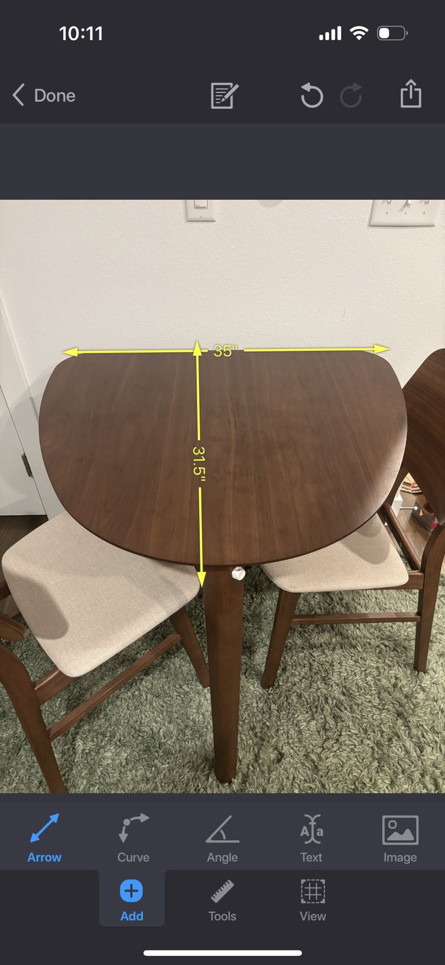 Guitar Pick Table