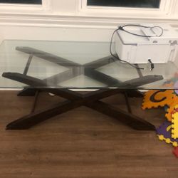 Coffee Table And Printer 