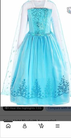 Halloween frozen toddler dress 2/3T