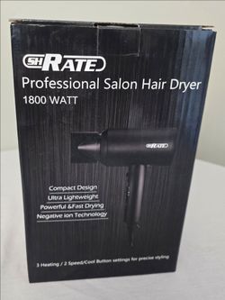 SHRATE Professional Salon 1800 Watt Hair Dryer Ultra Lightweight New In Box