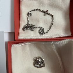 James Avery Charm & Ankle Bracelet 