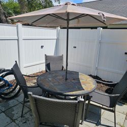 Table And Four Chairs