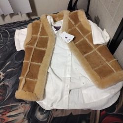 Aambercrombi N Fitch Vest/Gloria VANDERBILT UNDERSHIRT