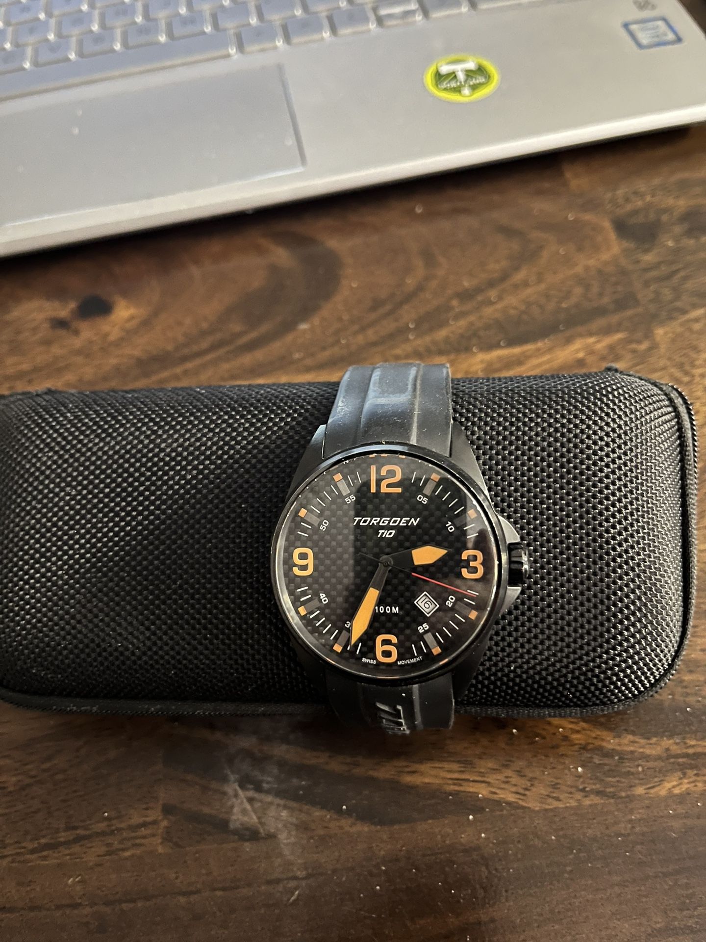 Torgoen Watch T10 Blackbird Carbon