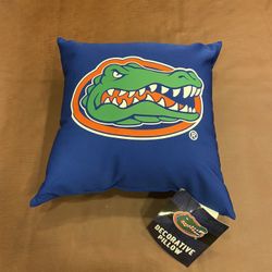 Brand New  Florida Gators Decorative Pillow