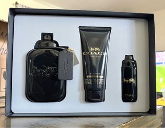 Coach New York 3 Pcs Gift Set 3.3 Oz Eau De Parfum