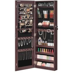 Jewelery Cabinet Organizer With Mirror