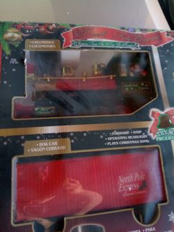 Christmas train set
