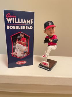 Gavin Williams bobblehead