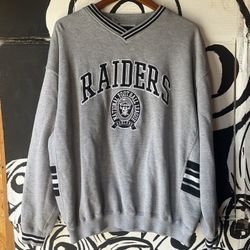 Lee Sport Oakland Raiders Crew Neck