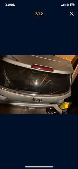 Parts 2019 jeep, compass rear hatch