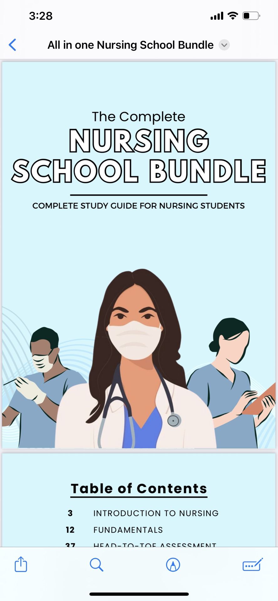Nursing School Bundle  $20 Firm. Read Description?