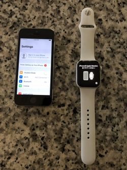 Apple Watch 42mm Series 3 GPS + Cellular Like New Condition