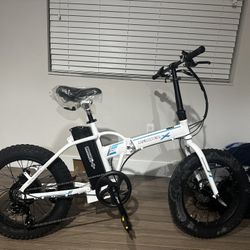 Emojo 500W 20" Runner X Fat Tire Folding Electric Bike