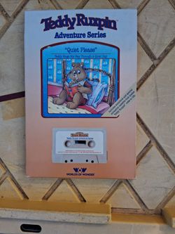 Teddy Ruxspin read along and listen tape