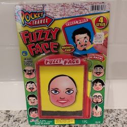 Fuzzy Face Magnetic Pocket Travel Game