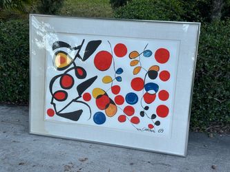 Alexander Calder - Spring Carnival 1969 Color Lithograph Paper Collector’s Guild