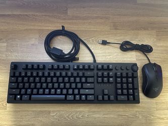 Razer Mechanical Keyboard And Mouse