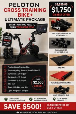 2026 NEWEST Peloton Bike+ Model PL6 / PLTN-RTR01