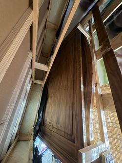 Full Size Wooden Bed Set