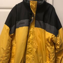 Columbia men’s ski jacket with removable inter lining