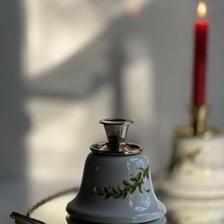 A Teleflora Gift Christmas Candlestick Holders