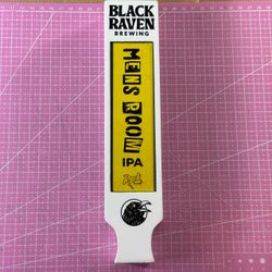 Black Raven Brewing Mens Room IPA Beer Tap Handle