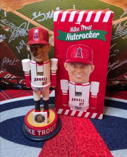 Mike Trout Nutcracker Bobblehead New Mint Condition