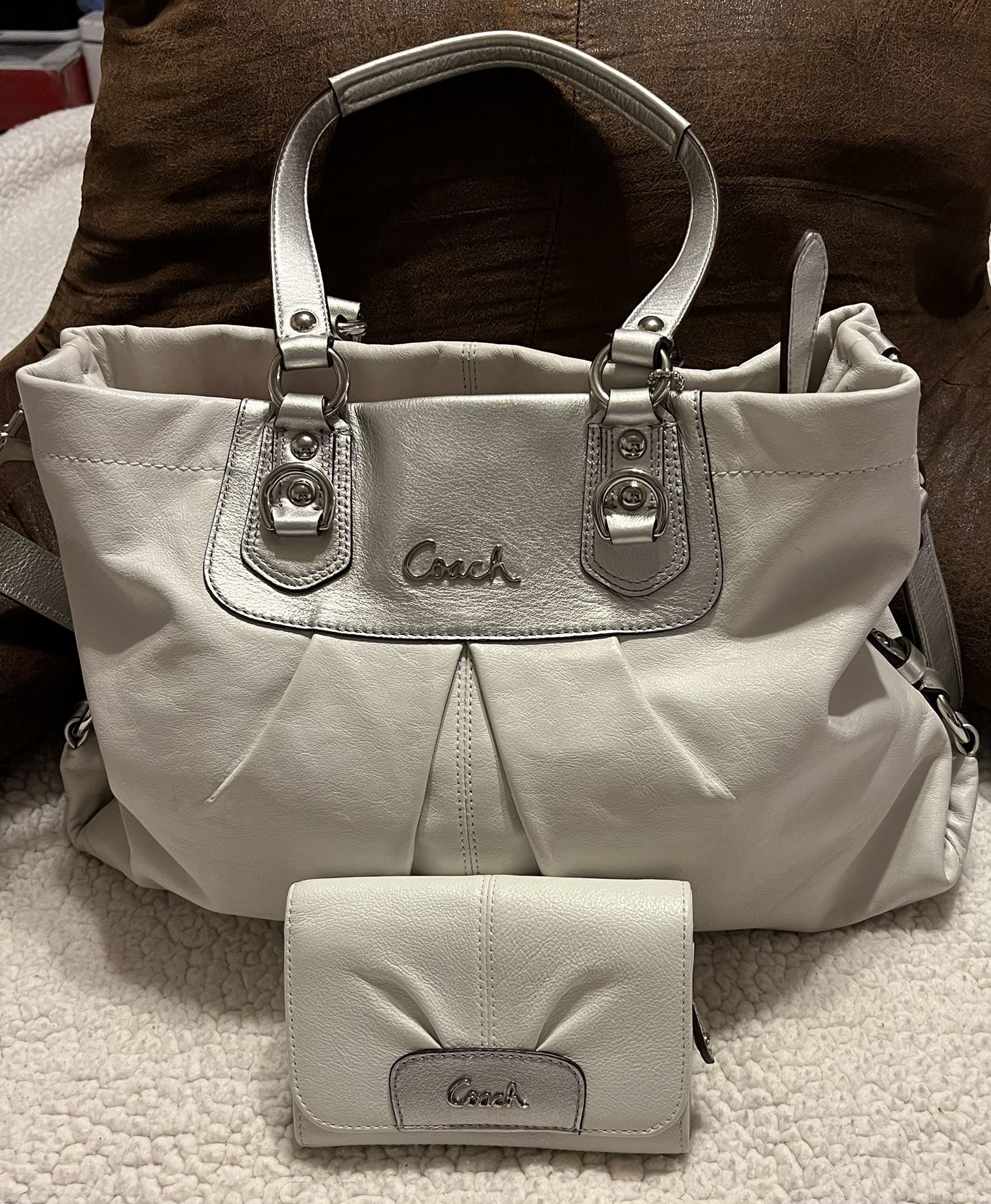 Coach Crossbody Purse and Matching Wallet
