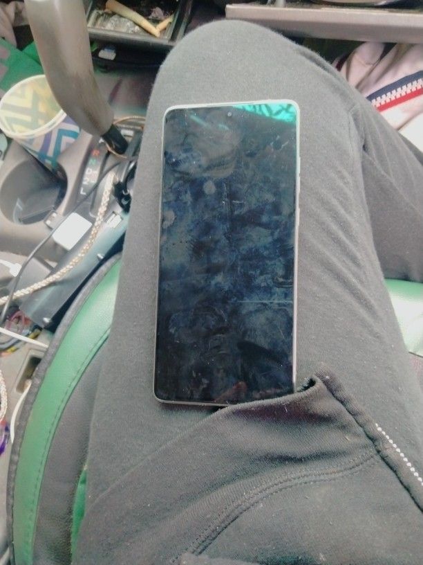 Off-white Motorola Phone