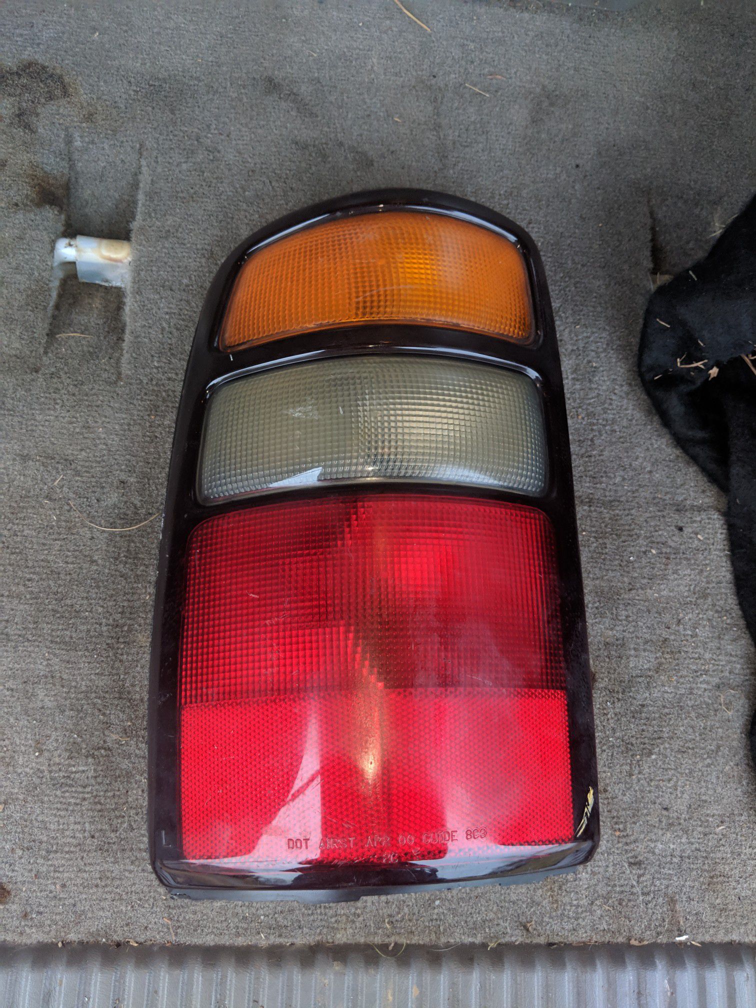 Chevy Tahoe driver's side taillight lens