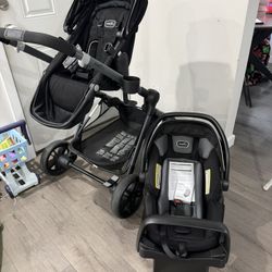 Evenflo Pivot Xpand Travel System Car Seat Stroller