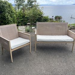Target Outdoor Couch+ Chair