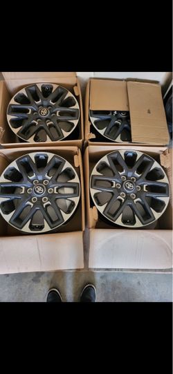 4- 20 inch factory rims