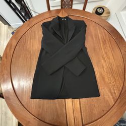 Express Black Open-Front Blazer - Women’s Size Small - Classic Workwear