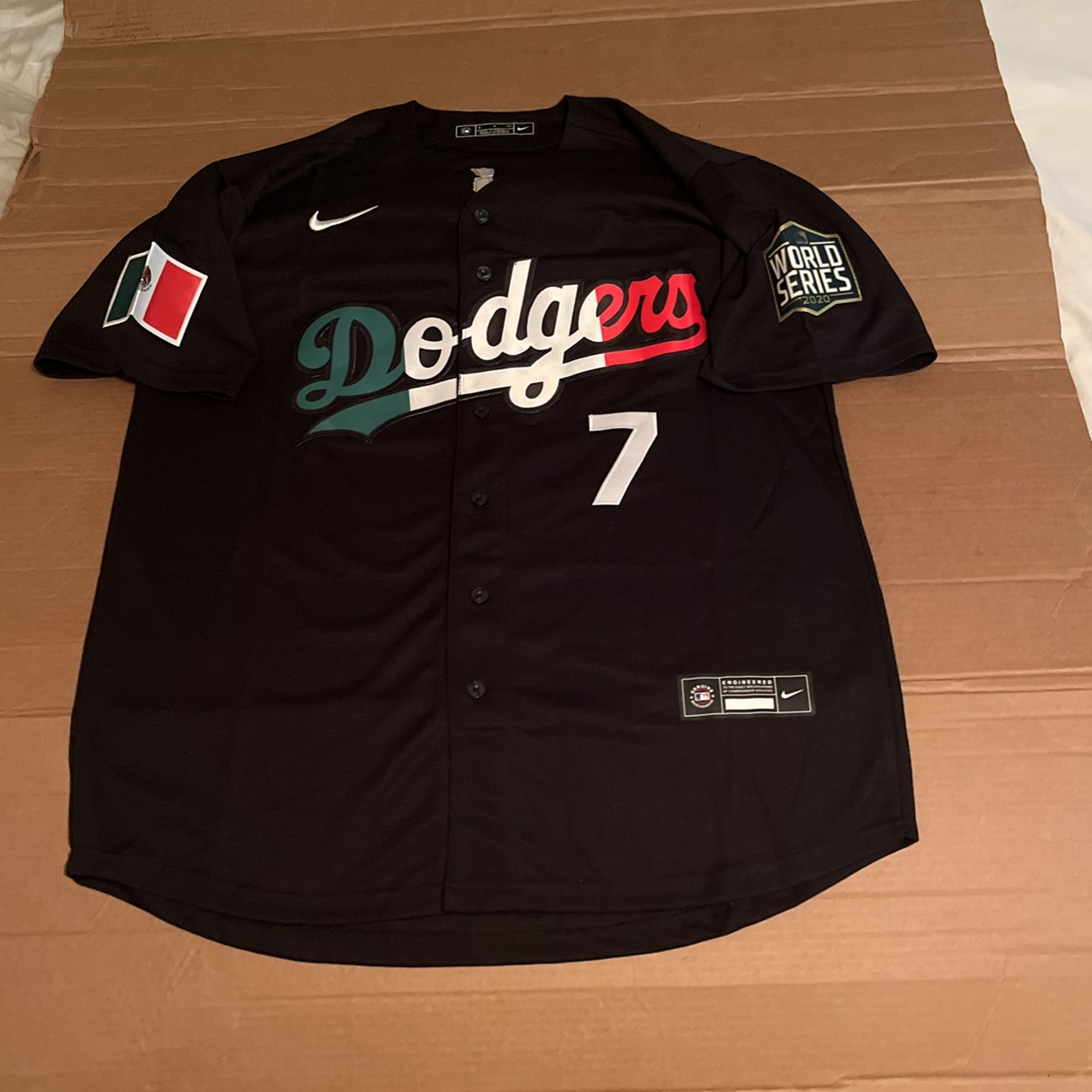 Los Ángeles Dodgers Urias Pinstripe Jersey M, L, XL for Sale in Downey, CA  - OfferUp