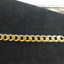 Men's Gold Dipped Bracelet