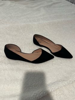 Journee Collection Black Flats