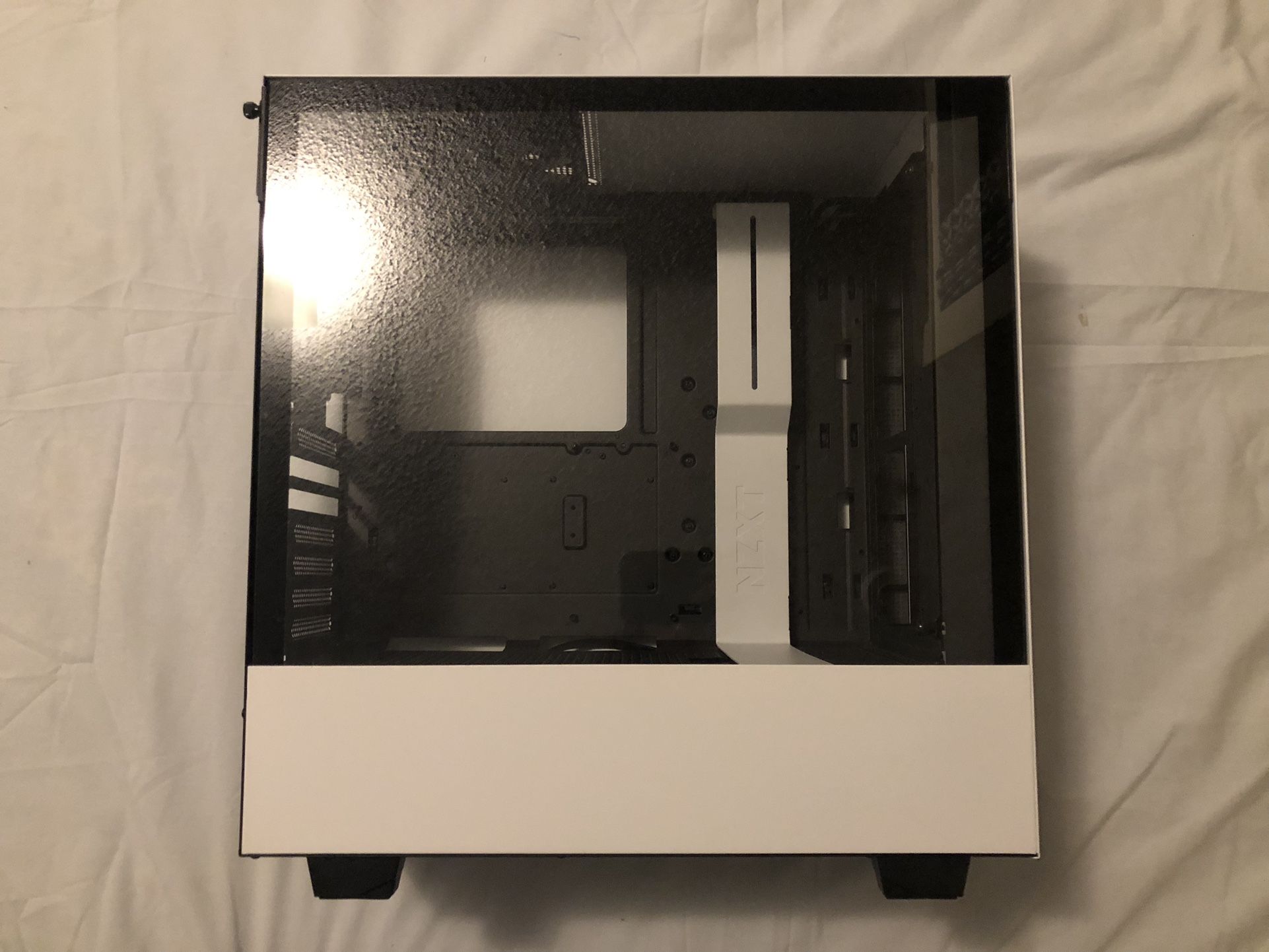 NZXT H510 ATX MID-TOWER CASE (WHITE)