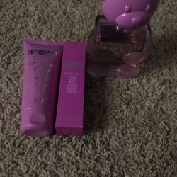 Moschino Lotions And Perfume 