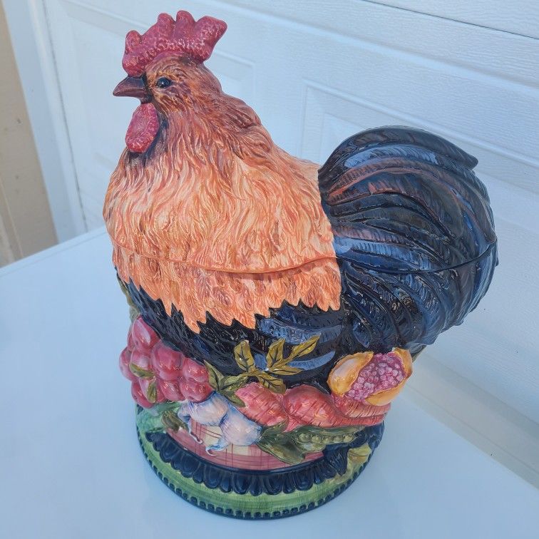 Rooster Jar